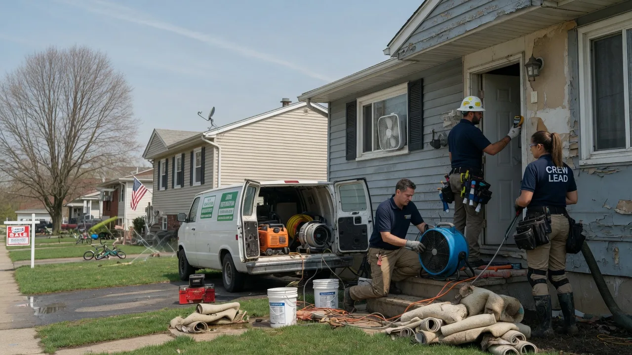 Flood Cleanup in Antes Fort, PA near me